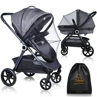 Orzbow Universal Baby Stroller Mosquito Net Black