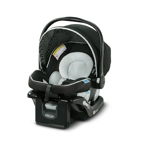 Compare Chicco Gro-Up i-Size Child Car Seat 1-2-3 (9-36kg, 15 Months - 12 Years) - Grey with Graco SnugRide Lite LX Infant Car Seat Studio