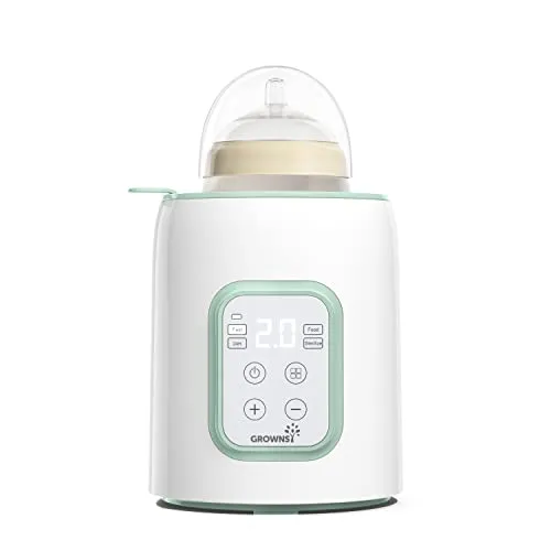 Compare Grownsy 8-in-1 Fast Baby Bottle Warmer Green with Philips AVENT Bottle Warmer SCF355/07