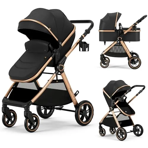 Image Accombe Convertible 2-in-1 Baby Stroller