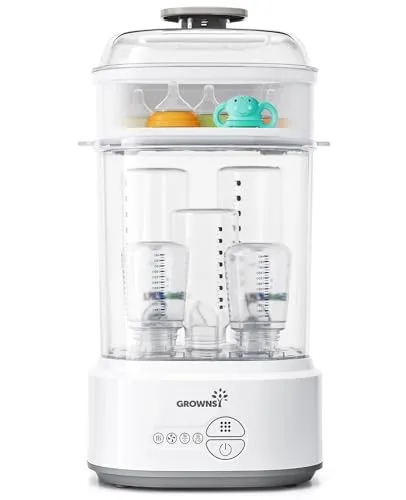 GROWNSY SteriDry Pro Compact Bottle Sterilizer