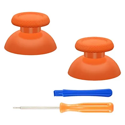 eXtremeRate Orange Replacement Thumbsticks for PlayStation