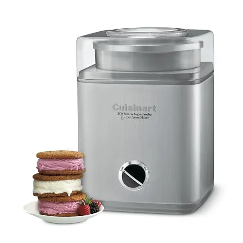 Image Cuisinart ICE30BCP1 2-Quart Ice Cream Maker Silver