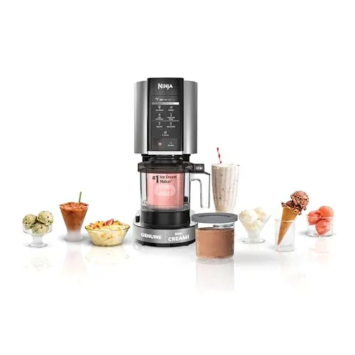 Image Ninja NC301 CREAMi Silver Ice Cream Maker
