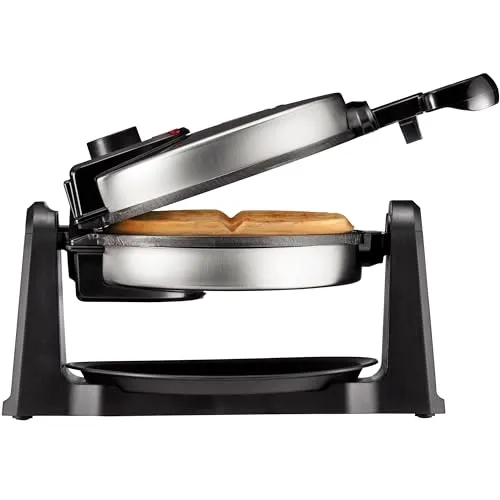 Image Chefman Rotating Belgian Waffle Maker Stainless Steel
