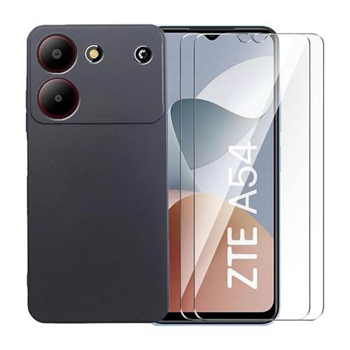 Image WDMYLFTW ZTE Blade A54 Case & Screen Protector Black