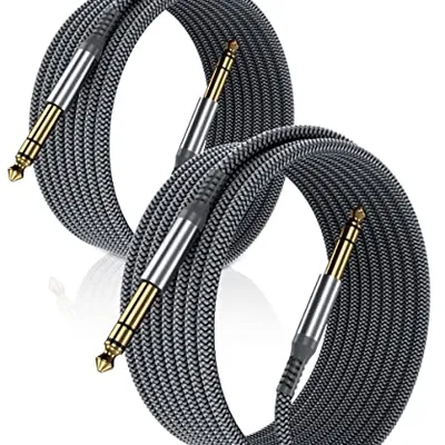 Elebase 10ft TRS Instrument Cable 2-Pack