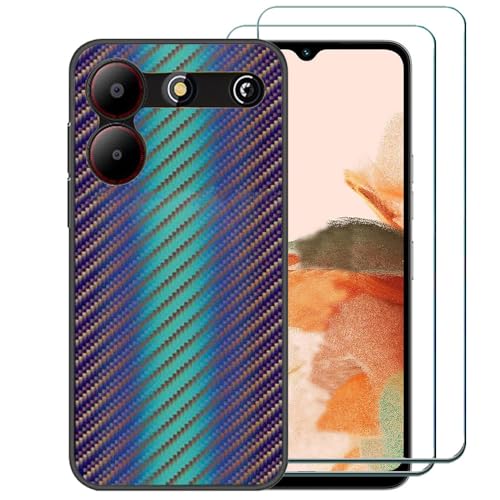 Image Ranyi ZTE Blade A54 Gradient Case Blue