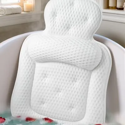 VOXOR Bath Pillow White Standard