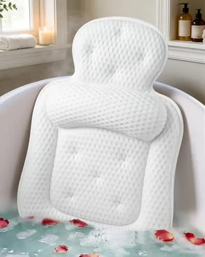 Image VOXOR Bath Pillow White Standard