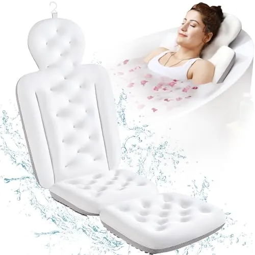 Image VOXOR Full Body Bath Pillow White