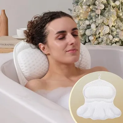 Binobella 4D Air Mesh Bathtub Pillow