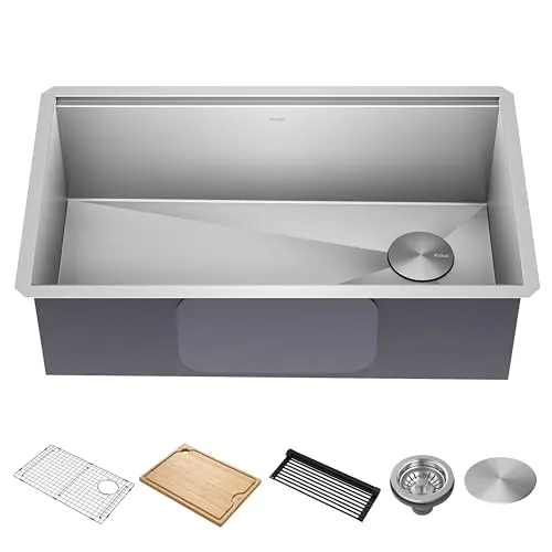 Image Kraus Kore 32 Inch Undermount Workstation Sink