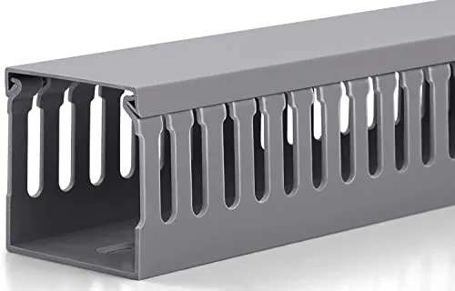 Image ZhiYo 3x3" Large Cable Raceway Gray