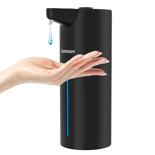 Image Aunmaon Automatic Touchless Soap Dispenser Black