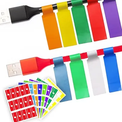Sxlaonanhai Self Adhesive Cable Labels 270 Pack