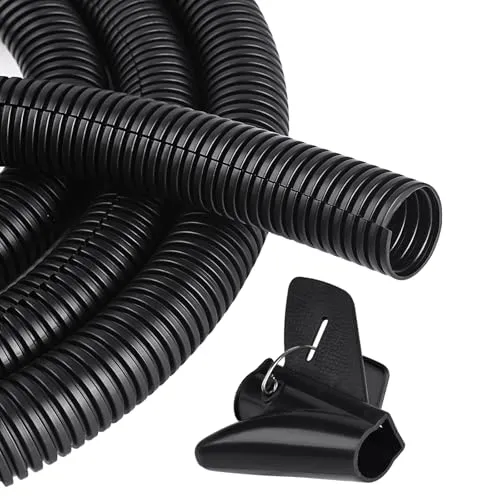 Image CrocSee 1/2 Inch Split Wire Loom Tubing