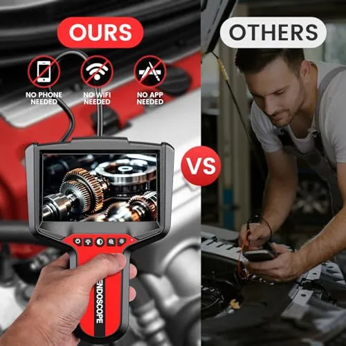 Thumbnail 5 of TGJOR G50 5-Inch Dual-Lens Endoscope Camera