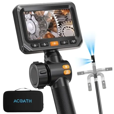 Acoath AC-11-04 Articulating Borescope Camera 5FT
