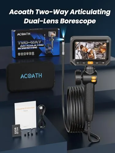 Thumbnail 10 of Acoath AC-11-04 Articulating Borescope Camera 5FT