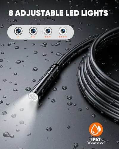 Thumbnail 2 of T TAKMLY Dual Lens 1080P Endoscope 4.3" HD