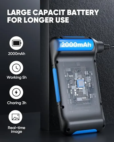 Thumbnail 3 of T TAKMLY Dual Lens 1080P Endoscope 4.3" HD