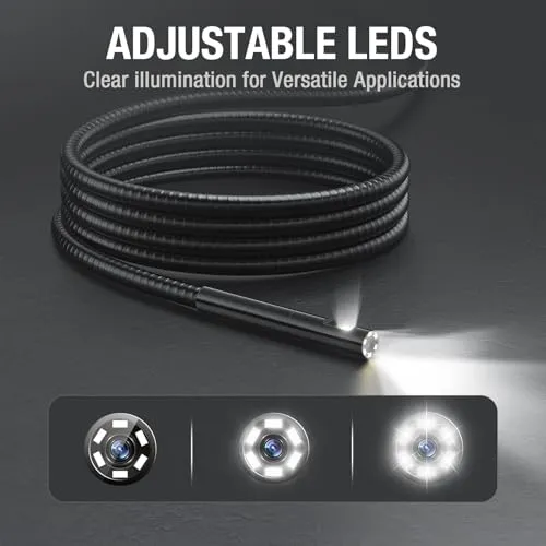Thumbnail 4 of Teslong NTS300 Dual Lens Industrial Endoscope 16.5FT
