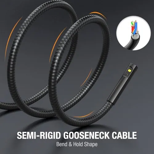 Thumbnail 6 of Teslong NTS300 Dual Lens Industrial Endoscope 16.5FT