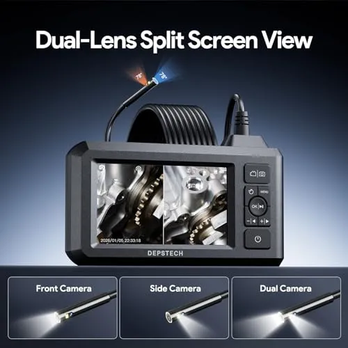 Thumbnail 2 of DEPSTECH DS300 DL Dual Lens Endoscope 16.5FT