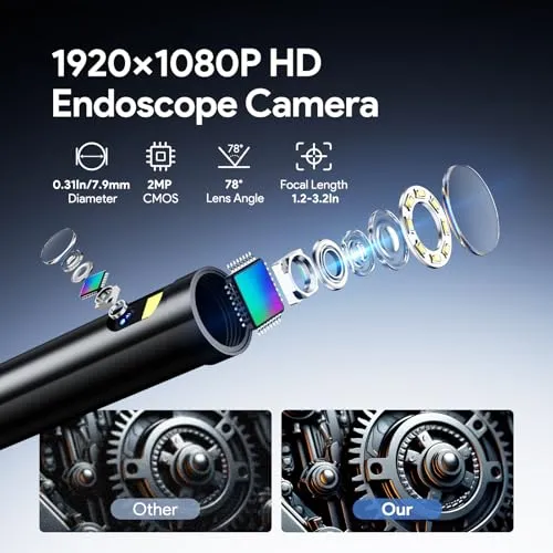 Thumbnail 3 of DEPSTECH DS300 DL Dual Lens Endoscope 16.5FT
