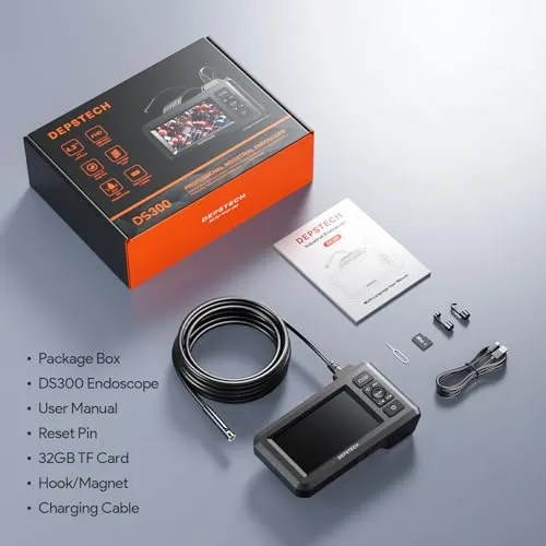 Thumbnail 9 of DEPSTECH DS300 DL Dual Lens Endoscope 16.5FT