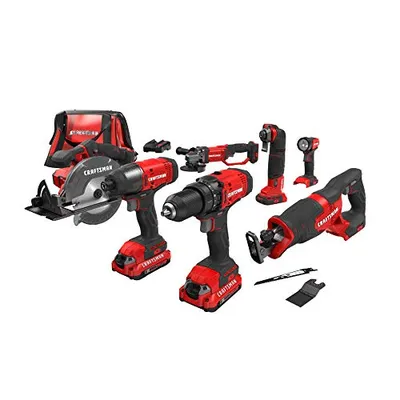 CRAFTSMAN V20 7-Tool Cordless Combo Kit