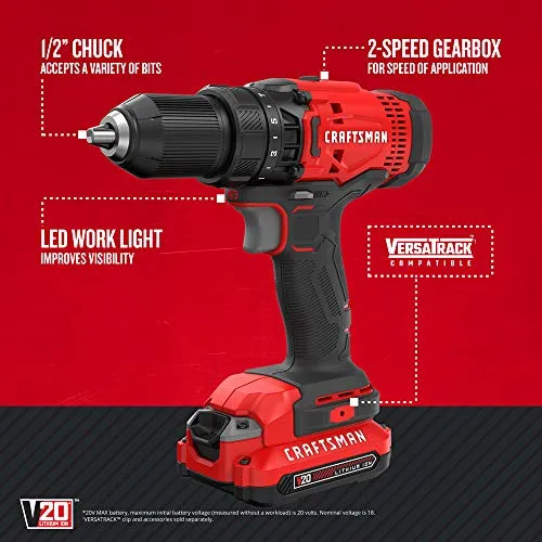 Thumbnail 2 of CRAFTSMAN V20 7-Tool Cordless Combo Kit