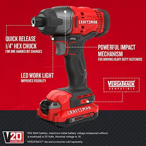 Thumbnail 3 of CRAFTSMAN V20 7-Tool Cordless Combo Kit