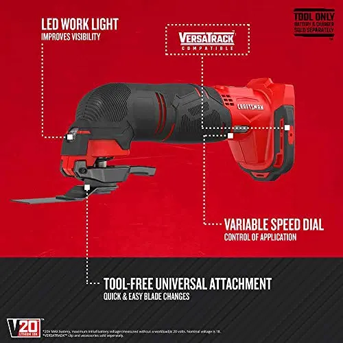 Thumbnail 4 of CRAFTSMAN V20 7-Tool Cordless Combo Kit
