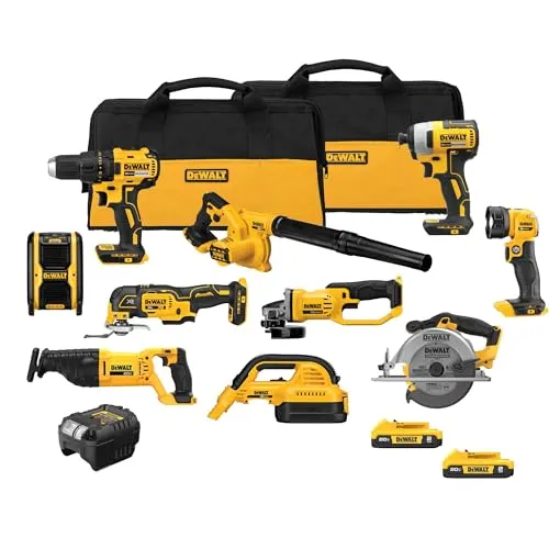 Image DEWALT 20V MAX 10-Tool Combo Kit DCK1021D2