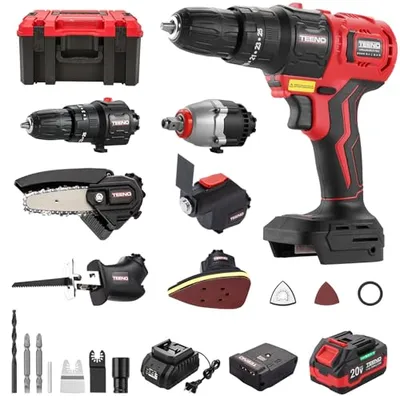 TEENO 20V 6-in-1 Brushless Cordless Multi-Tool