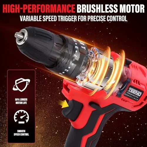 Thumbnail 3 of TEENO 20V 6-in-1 Brushless Cordless Multi-Tool