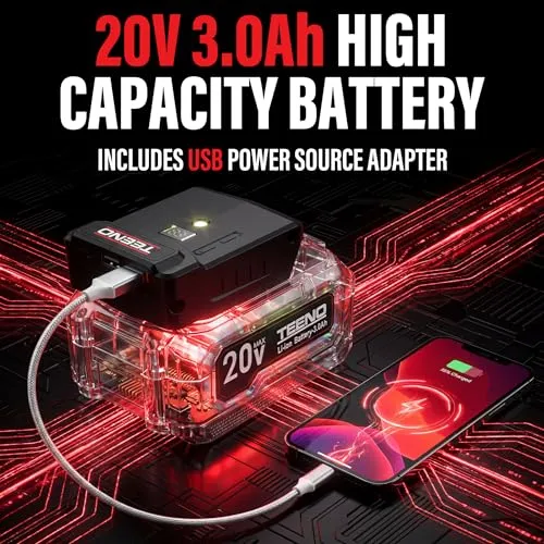 Thumbnail 4 of TEENO 20V 6-in-1 Brushless Cordless Multi-Tool