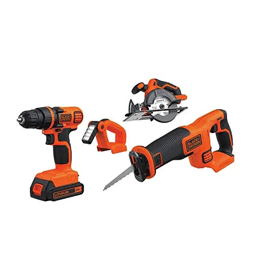 Thumbnail 3 of BLACK+DECKER 20V MAX 4-Tool Cordless Combo Kit