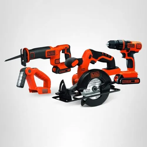 Thumbnail 10 of BLACK+DECKER 20V MAX 4-Tool Cordless Combo Kit