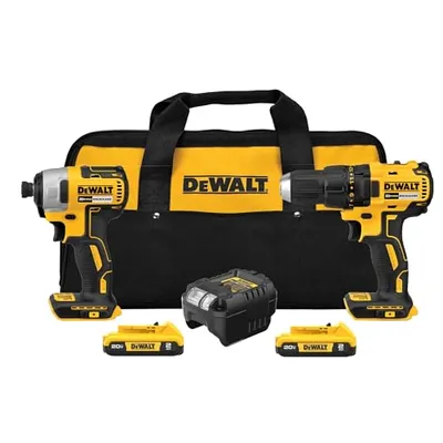 DEWALT 20V MAX Brushless 2-Tool Combo Kit