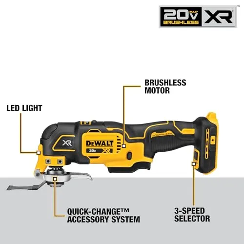 Thumbnail 5 of DEWALT 20V MAX 5-Tool Combo Kit DCK540D1